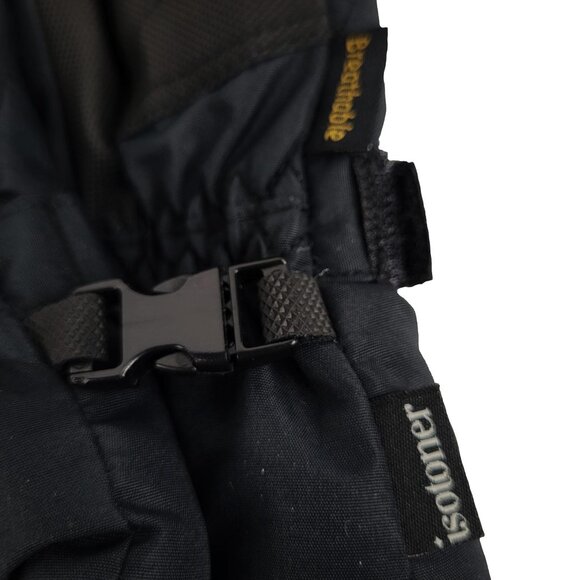 ISOTONER Women's Waterproof Winter Gloves Fleece Lining Black Small Medium New - Picture 5 of 7